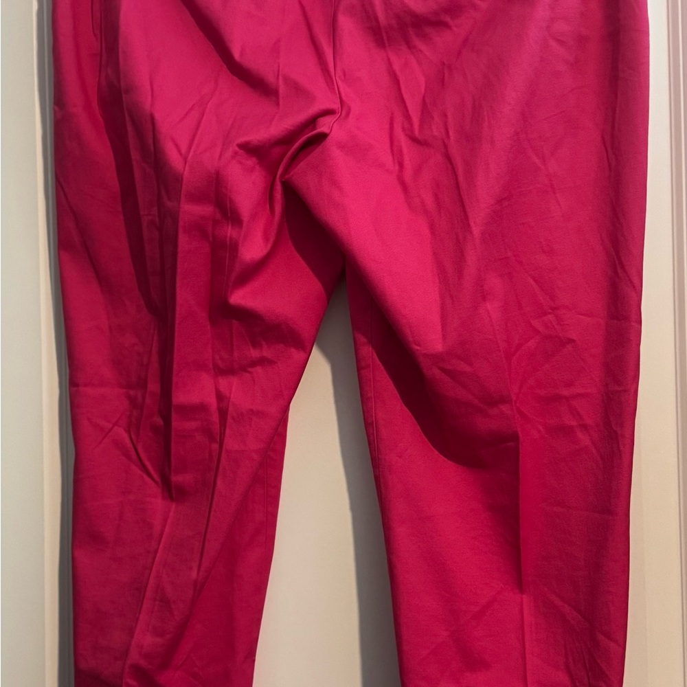 Talbots Perfect Crop Pink Pants - Picture 2 of 4
